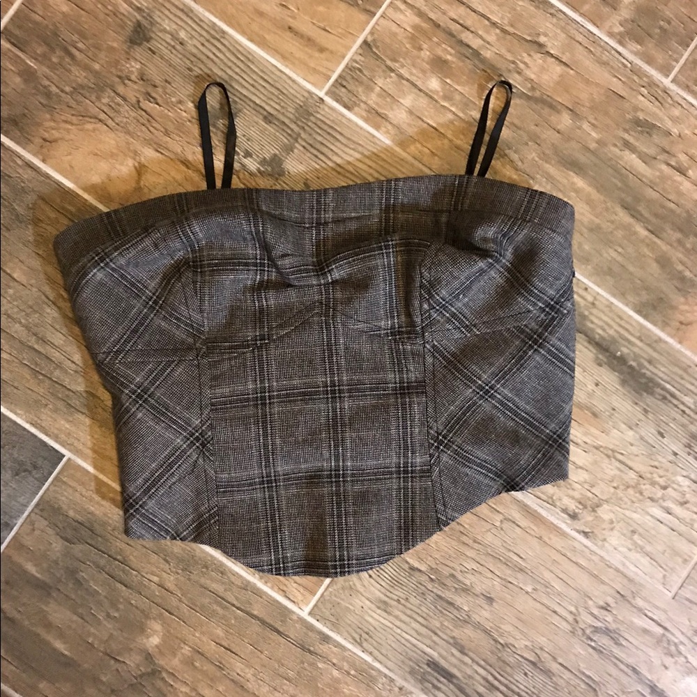 NWT Strapless Free People Crop